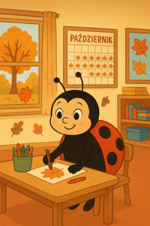 biedronka październik